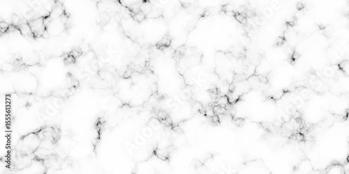 White marble texture Panoramic background. Natural stone Marble white background wall surface black seamless pattern wallpapers Wall tiles and floor tiles slab surface with high resolution design.