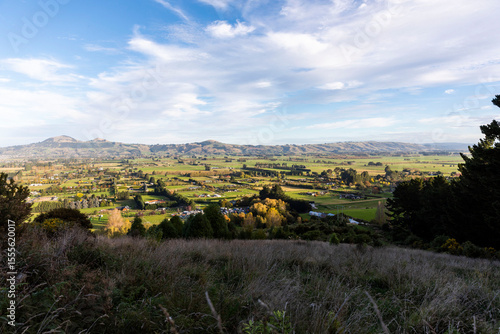 Taieri Plains near Mosgiel, Otago, New Zealand