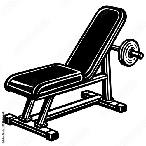 office chair isolated on white