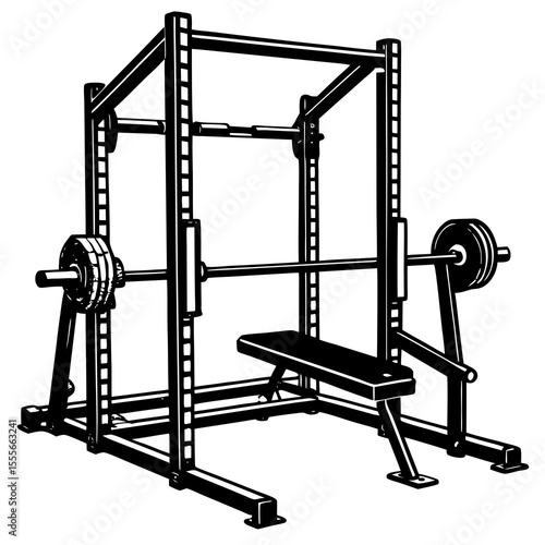 gym equipment and weights