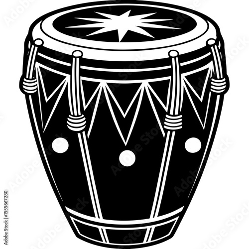 drum, music, percussion, instrument, djembe, isolated, musical, bongo, wood, sound, traditional, drums, culture, beat, rhythm, white, object, ethnic, skin, play, conga, wooden, leather, equipment, tri