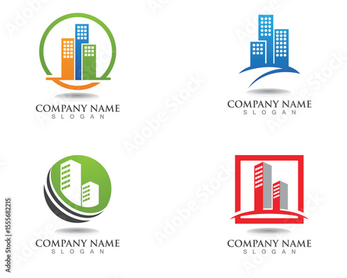 Apartment  Property and Construction Logo design
