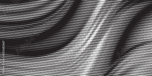 Dots halftone white and blue color pattern gradient grunge texture background. vector ilustrasi