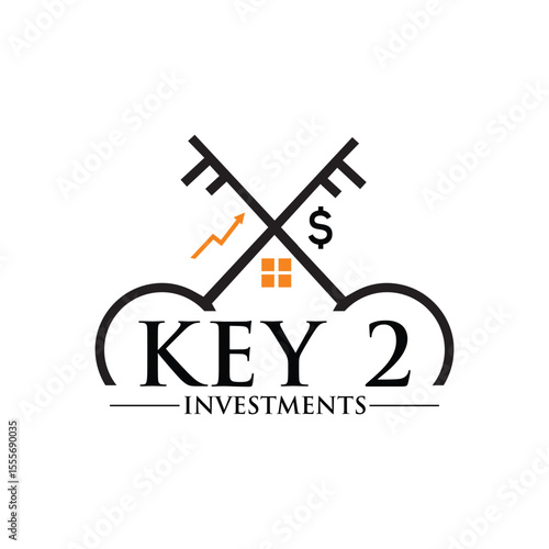Modern and trustworthy Key Investment logo design symbolizing security, growth, and financial success. Perfect for investment firms, financial advisors, and wealth management companies.
