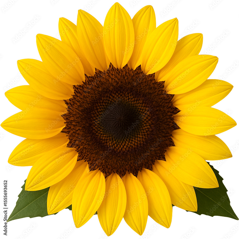 Fototapeta premium Fully blooming sunflowers basking in the morning sunlight