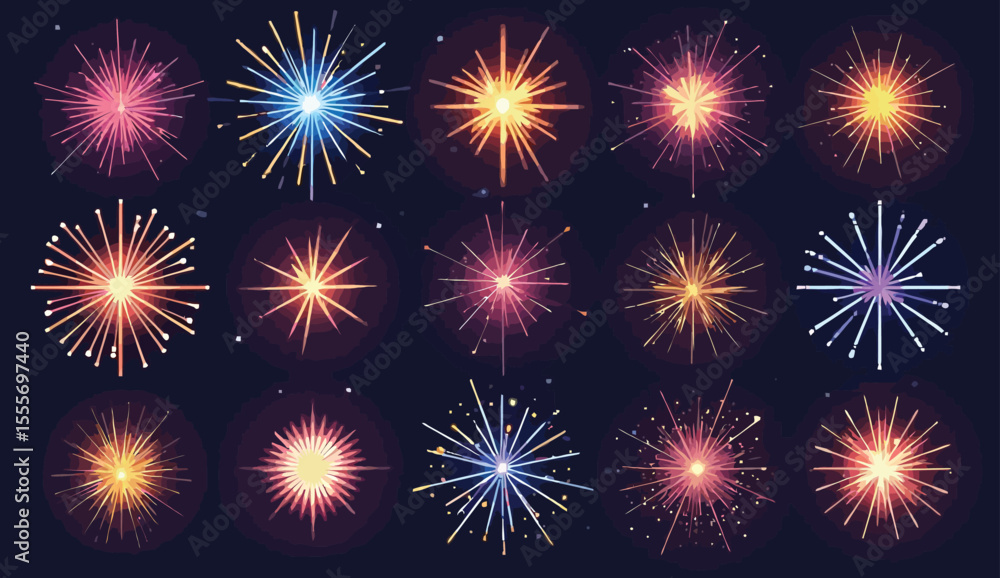 Naklejka premium Colorful Abstract Bengali Text Art with Geometric Shapes and Halftone Patterns