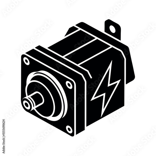 Motor Starter Power Initiator Clipart