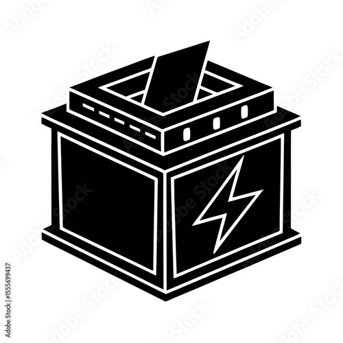 Reactive Load Bank Electrical Testing Clipart