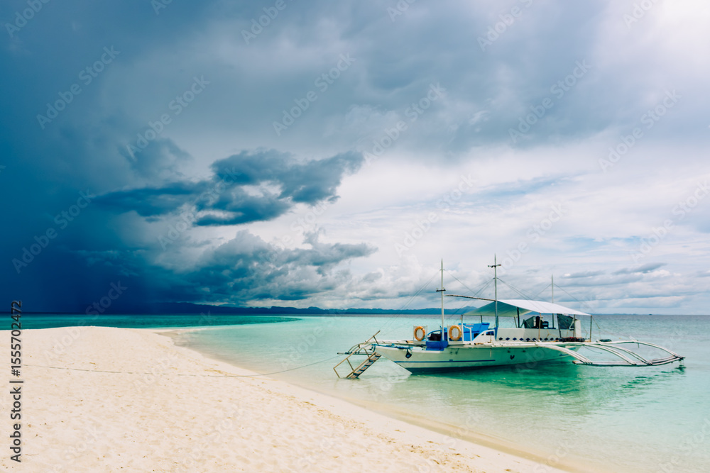 Obraz premium Kalanggaman Island, Malapascua, Cebu, Philippines