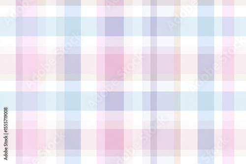 Soft pastel plaid pattern with subtle colors and a gentle, textured appearance.