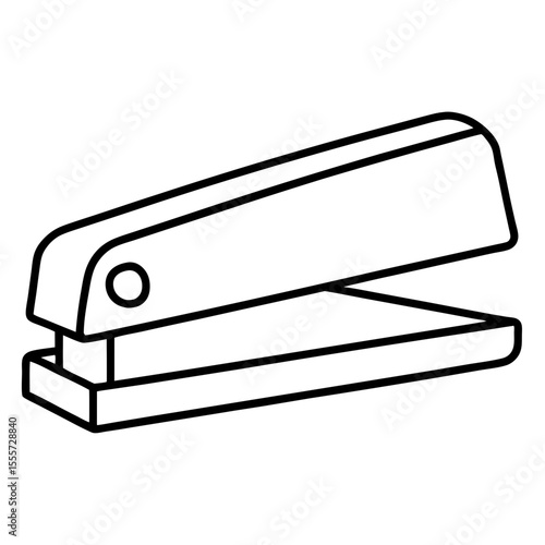 stapler isolated on white
