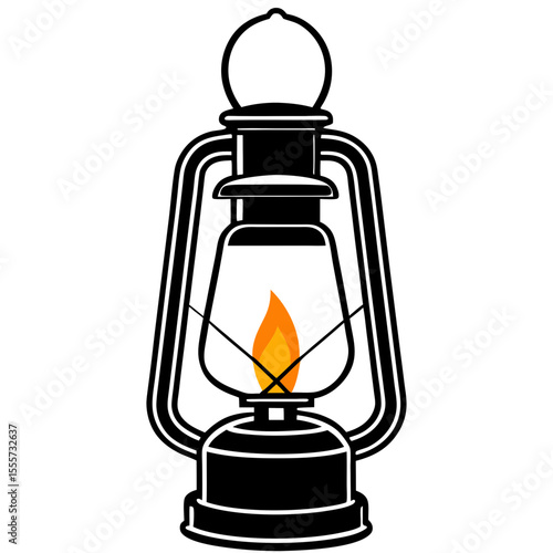old oil lamp