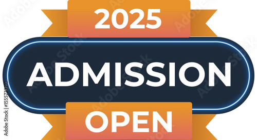 Admission Open Banner Design for School or College – Colorful Vector Template