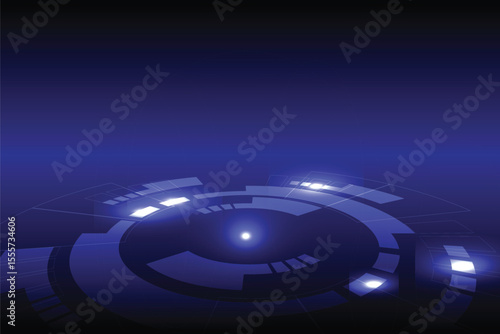 Hi-tech Stroke light background material for presentation