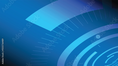 Hi-tech Stroke light background material for presentation