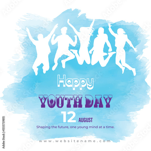 SQUARE YOUTH DAY BANNER TEMPLATE