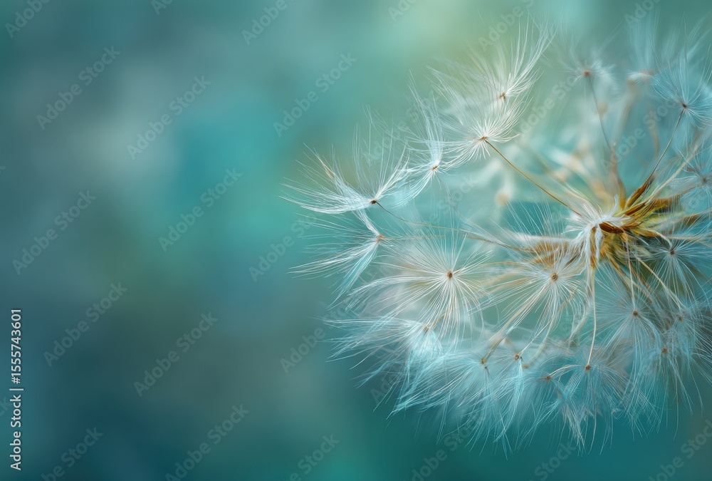 Fototapeta premium dandelion seed head