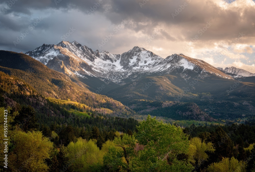 Fototapeta premium mountains in the morning