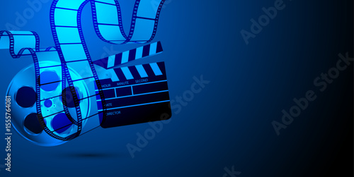 cinema, grafica, , pellicola film, 