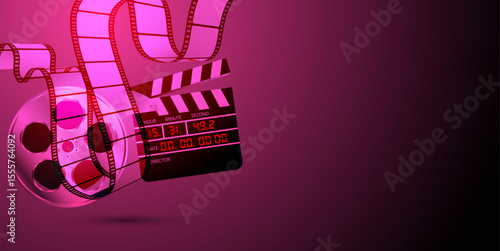 cinema, grafica, , pellicola film, 