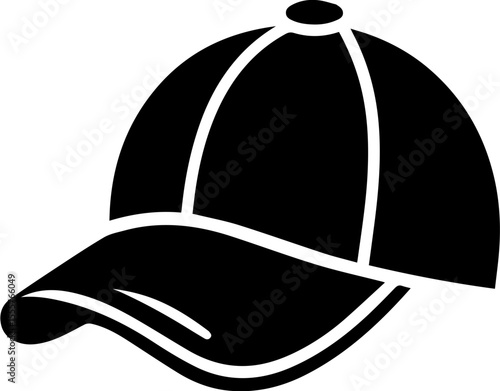 Minimalist Baseball Cap Icon