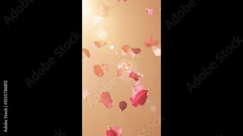 abstract floral background with butterflies