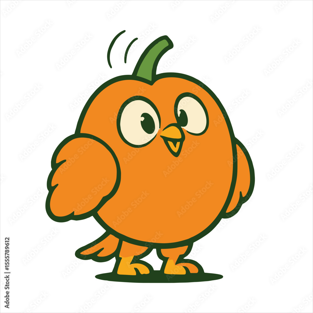 Naklejka premium Cartoon Character – Flat Vector Set of Fun and Friendly Characters