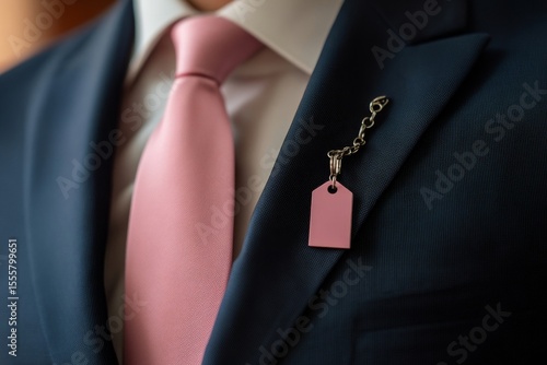 Close-up of a realtor broker holding a home keychain in her hand., Generative AI