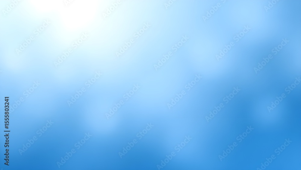 Obraz premium Modern Abstract Background with Frosted Glass Effect and Soft Blue Gradients