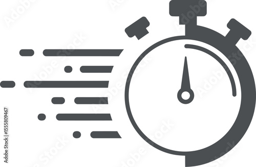 Fast Performance: Speed & Efficiency Timer Icon

