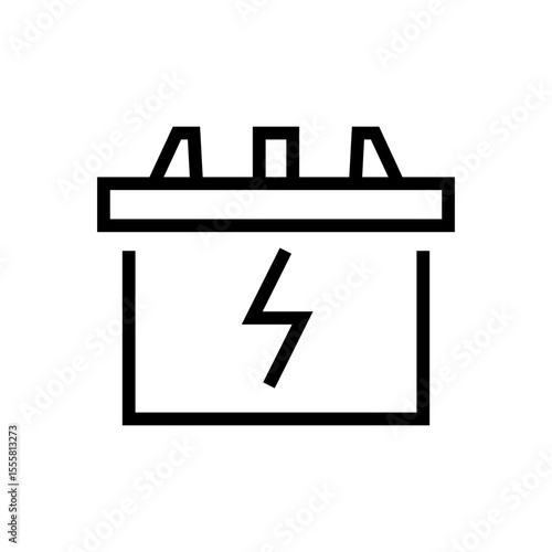 Accumulator battery icon