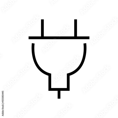 Electric socket icon