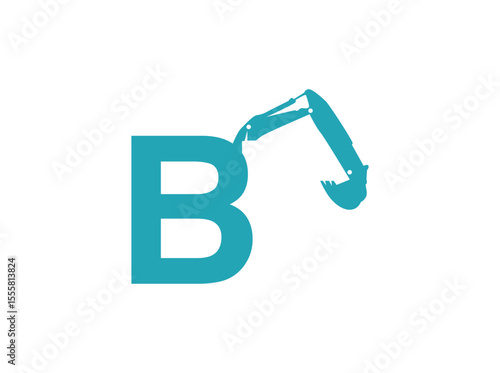 Bold and modern construction logo design that symbolizes strength, durability, and trust. Ideal for construction companies, building contractors, architects, real estate developers, b