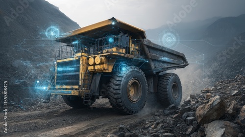 Autonomous mining truck technology