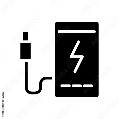 Power bank device icon