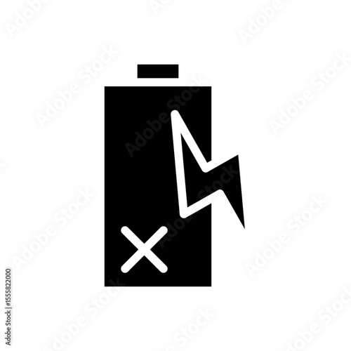 Non Rechargeable battery icon