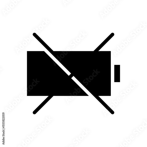 Non Rechargeable battery icon