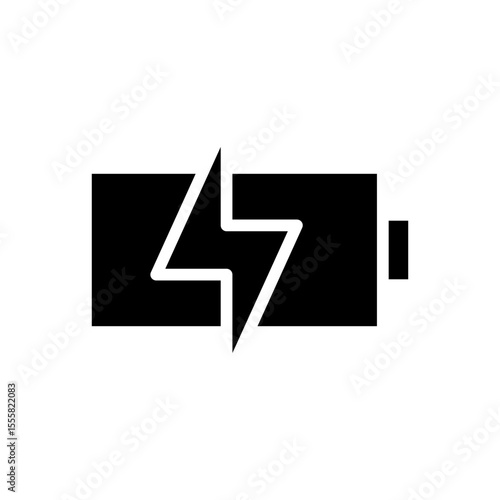 Charging battery mode icon