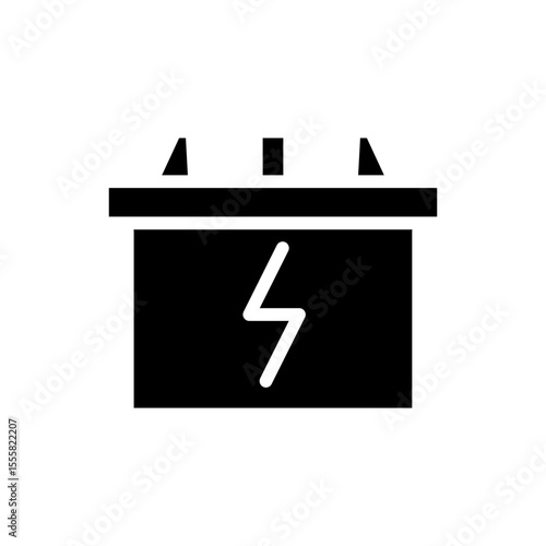 Accumulator battery icon