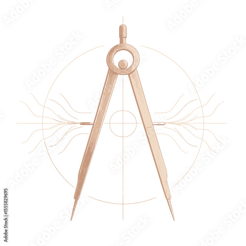 Geometric symmetry with regenerative light