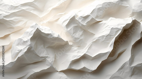 Abstract textured design digital art minimalist style indoor close-up paper crease concept