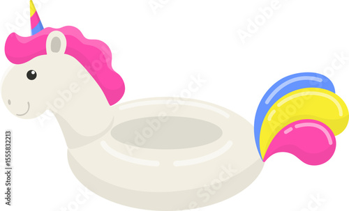 Cute Unicorn Pool Float for Kids' Summer Fun