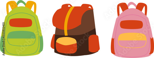 colorful bag illustration