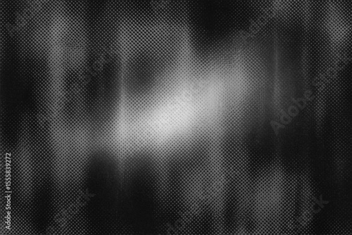 scanned paper, Halftone faded gradient texture. Grunge halftone grit background. White and black sand noise effect overlay background
