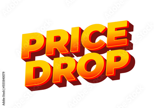 Bold Price Drop Announcement Graphic