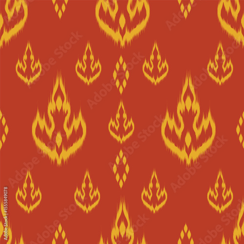 Seamless vector hand drawn pattern of blossoms and fresh branches. Floral contour background for textile or book covers, design, graphic art, printing and hobby, invitation
