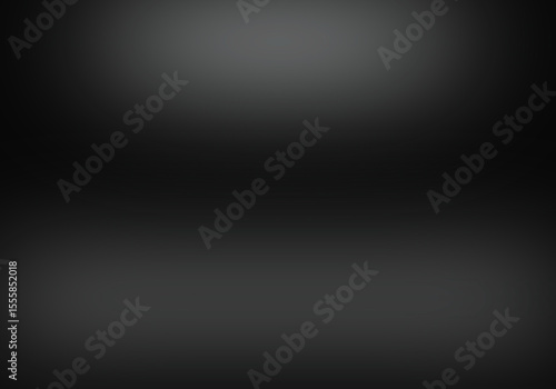 Black and white smooth gradient background or texture background	

