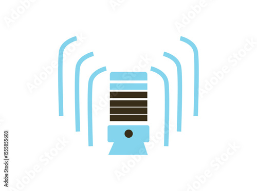 Adobe IllustratoAn innovative logo collection featuring the letters A to Z combined with wireless communication tower symbols and signal waves. Each design includes a monogram letter placed ar Artwork