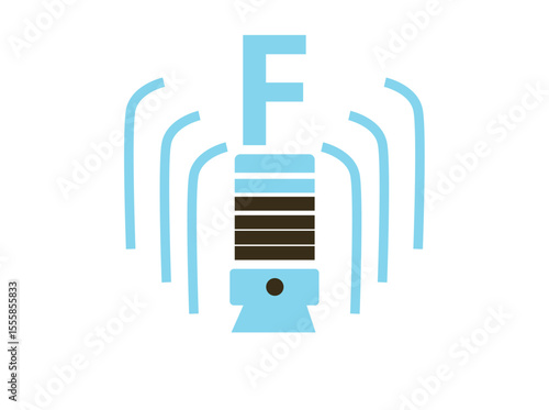 Adobe IllustratoAn innovative logo collection featuring the letters A to Z combined with wireless communication tower symbols and signal waves. Each design includes a monogram letter placed f