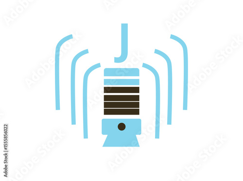 Adobe IllustratoAn innovative logo collection featuring the letters A to Z combined with wireless communication tower symbols and signal waves. Each design includes a monogram letter placed j
